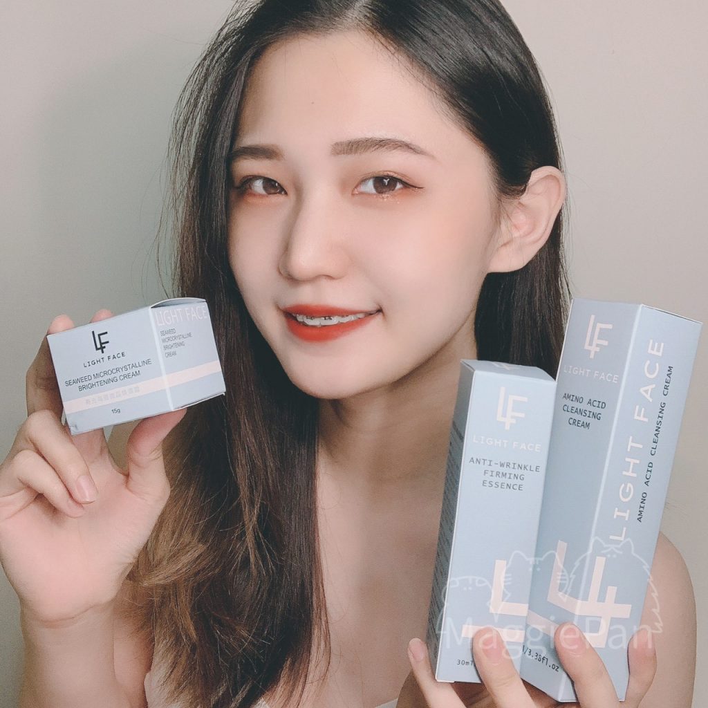 先天麗質還不夠，後天更要加強保養：LIGHT FACE 萊妃思 我要臉有光系列 阿腦合照